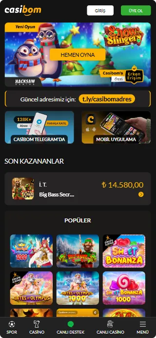 Casibom Casino APK download